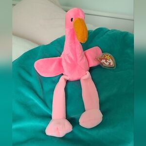 Pinky the Flamingo TY Beanie Baby